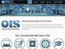 Tablet Screenshot of openideasolutions.com